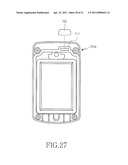 WATERPROOF STRUCTURE FOR PORTABLE TERMINAL diagram and image