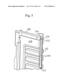 TEMPERATURE SENSOR MOUNTING ARRANGEMENT FOR A BATTERY FRAME ASSEMBLY diagram and image