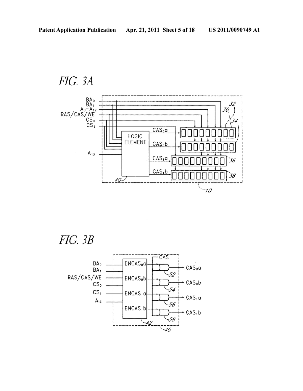 CIRCUIT FOR PROVIDING CHIP-SELECT SIGNALS TO A PLURALITY OF RANKS OF A DDR MEMORY MODULE - diagram, schematic, and image 06