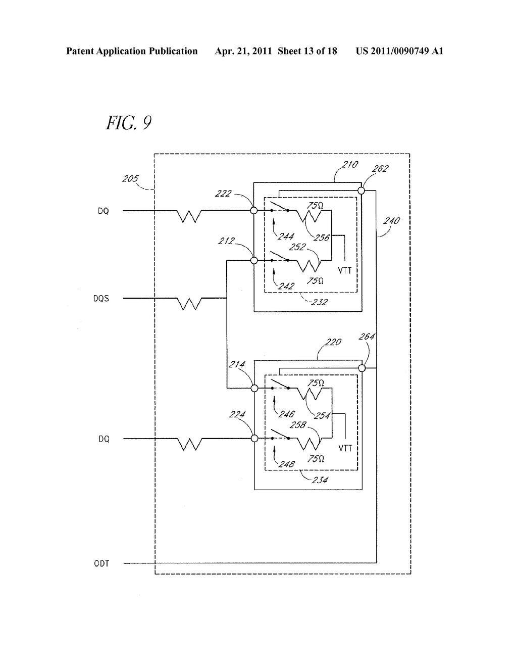 CIRCUIT FOR PROVIDING CHIP-SELECT SIGNALS TO A PLURALITY OF RANKS OF A DDR MEMORY MODULE - diagram, schematic, and image 14