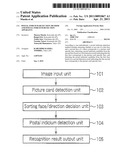 POSTAL INDICIUM DETECTION METHOD AND POSTAL INDICIUM DETECTION APPARATUS diagram and image