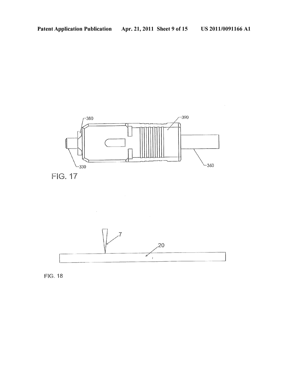 Fiber Optic Connectors and Structures for Large Core Optical Fibers and Methods for Making the Same - diagram, schematic, and image 10