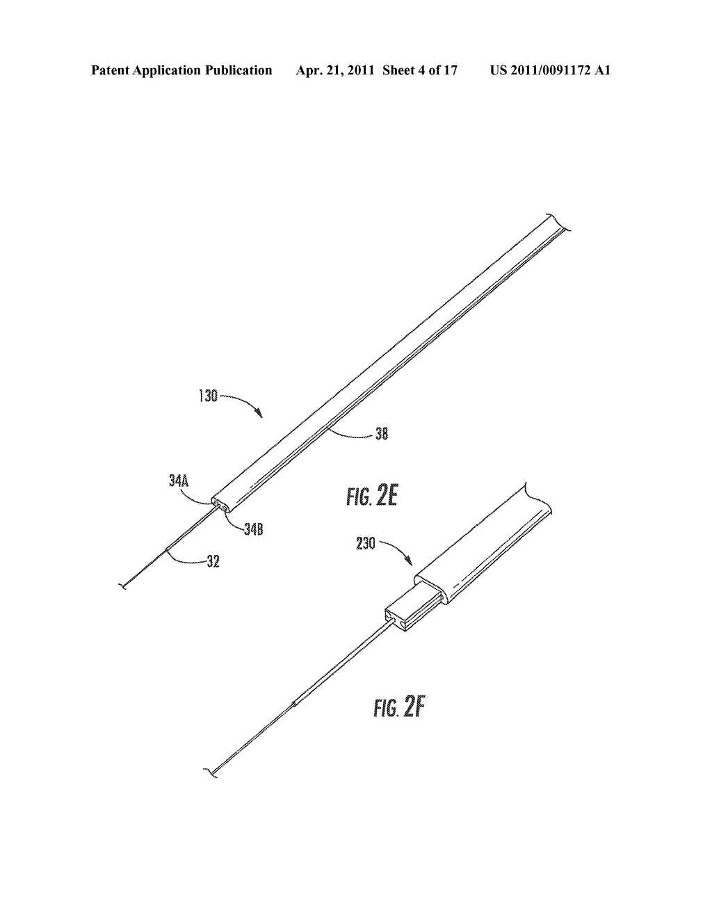 Fiber Optic Cable Assemblies and Securing Methods - diagram, schematic, and image 05