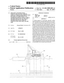 Implement for Processing, Particularly Sealing, Ground Surfaces Under Water, Particularly Bottoms and Embankments of Waterways, Particularly Canals, a Method for Setting Up the Same, a Method for Moving the Same, a Method for Sealing Ground Surfaces Using the Same, and the Like diagram and image