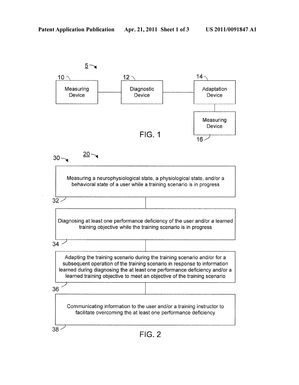 METHOD, SYSTEM, AND COMPUTER SOFTWARE CODE FOR THE ADAPTATION OF TRAINING VIA PERFORMANCE DIAGNOSIS BASED ON (NEURO)PHYSIOLOGICAL METRICS - diagram, schematic, and image 02