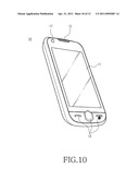 MEMORY CARD MOUNTING DEVICE FOR PORTABLE TERMINAL diagram and image