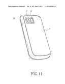 MEMORY CARD MOUNTING DEVICE FOR PORTABLE TERMINAL diagram and image