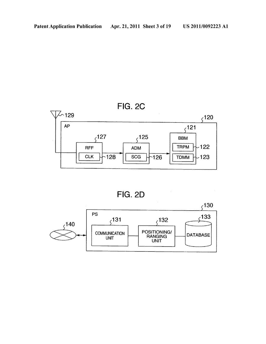 Reciever, frequency deviation measuring unit and positioning and ranging system - diagram, schematic, and image 04