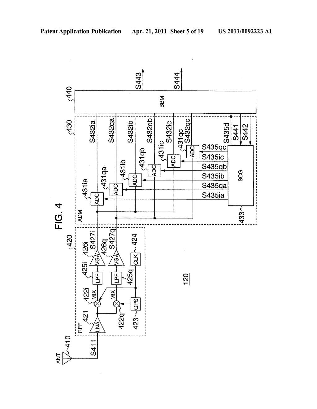 Reciever, frequency deviation measuring unit and positioning and ranging system - diagram, schematic, and image 06