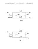 TELEPHONE SYSTEM HAVING REDUCED SENSITIVITY TO RF INTERFERENCE AND RELATED METHODS diagram and image