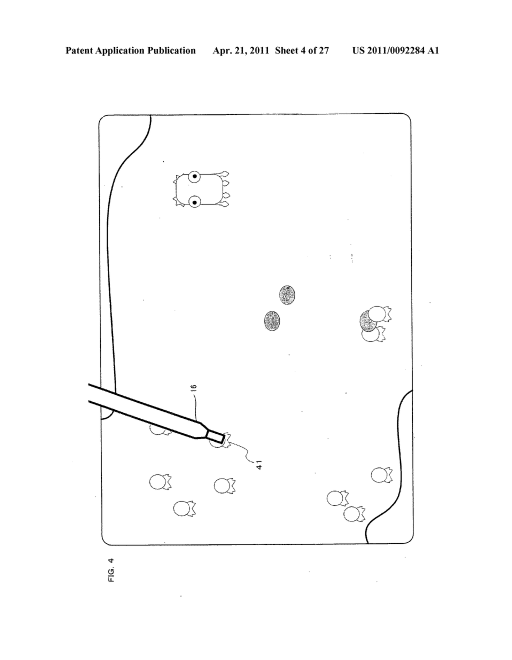 STORAGE MEDIUM HAVING GAME PROGRAM STORED THEREON AND GAME APPARATUS - diagram, schematic, and image 05