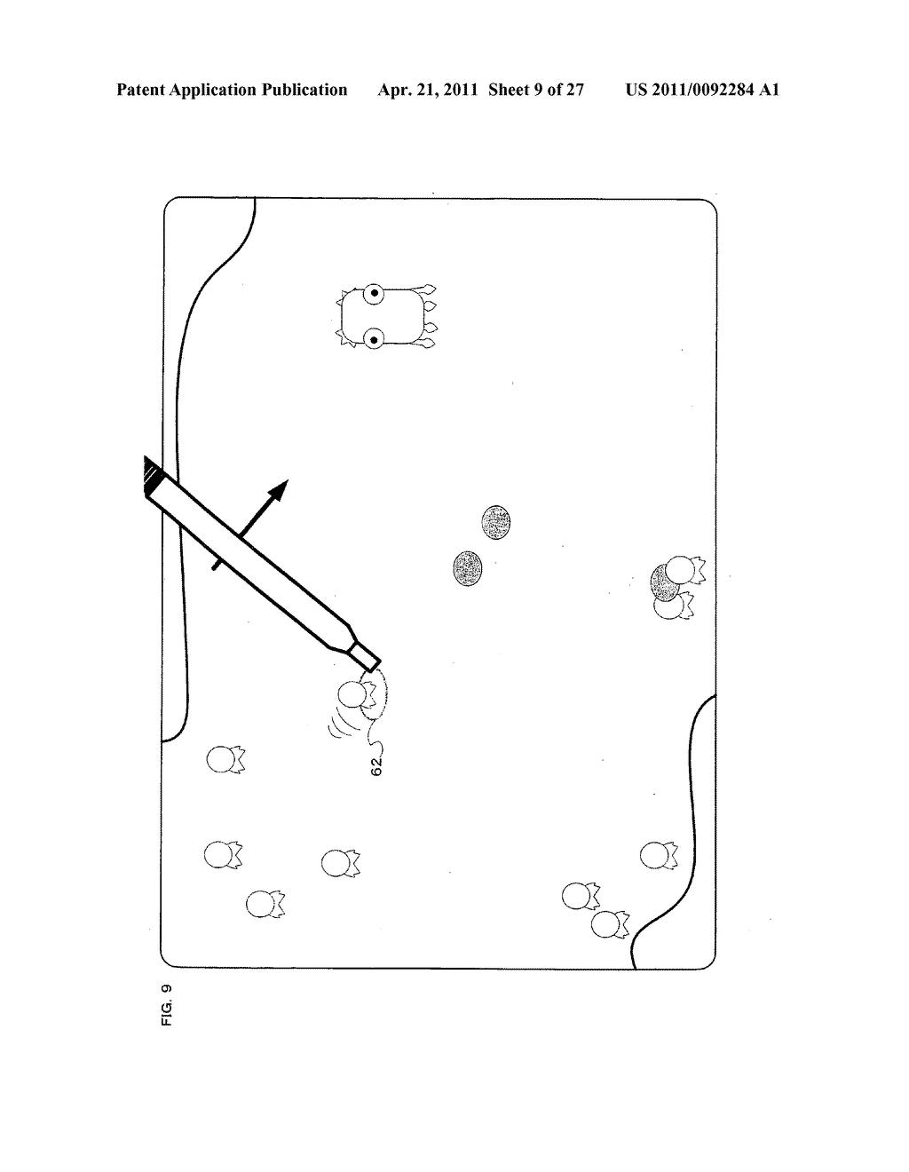 STORAGE MEDIUM HAVING GAME PROGRAM STORED THEREON AND GAME APPARATUS - diagram, schematic, and image 10