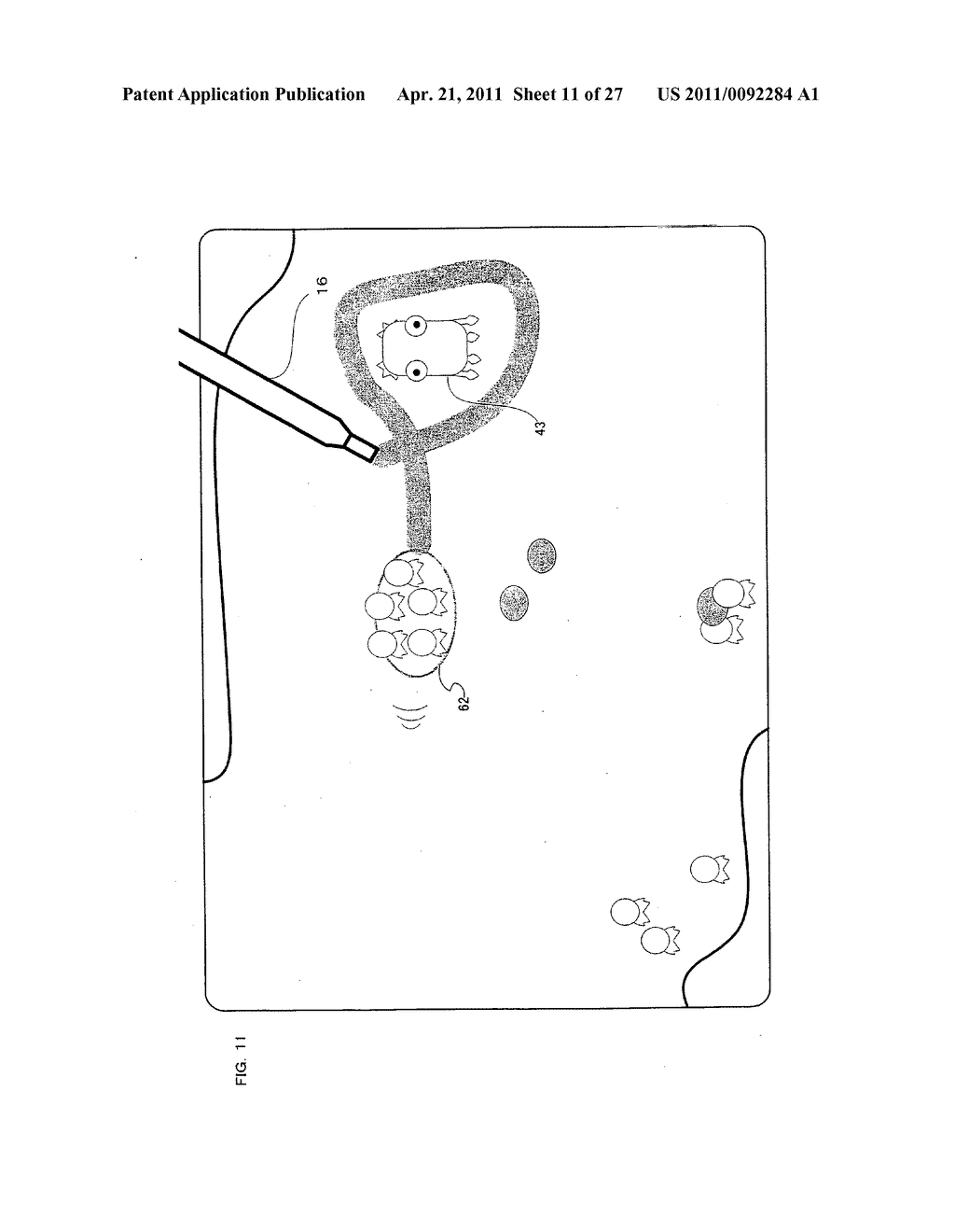 STORAGE MEDIUM HAVING GAME PROGRAM STORED THEREON AND GAME APPARATUS - diagram, schematic, and image 12