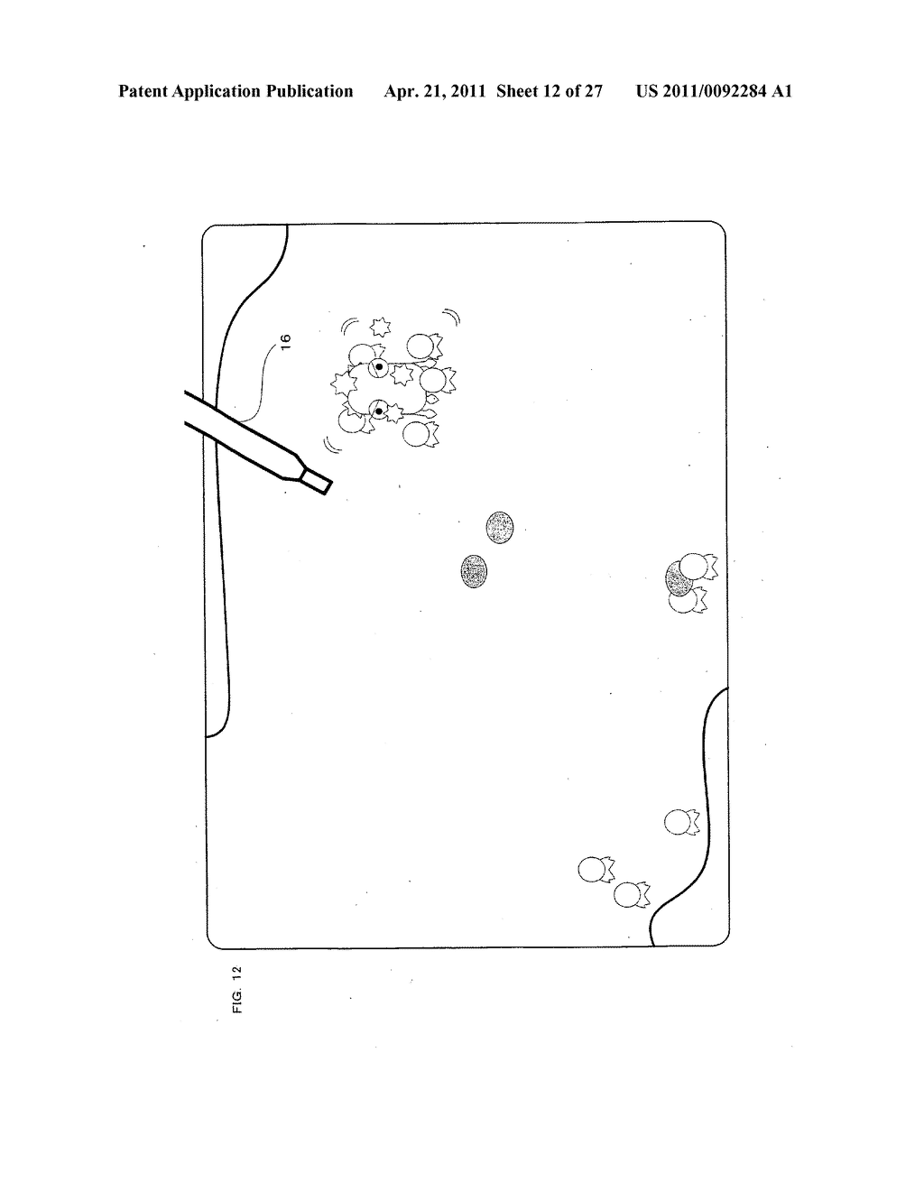 STORAGE MEDIUM HAVING GAME PROGRAM STORED THEREON AND GAME APPARATUS - diagram, schematic, and image 13