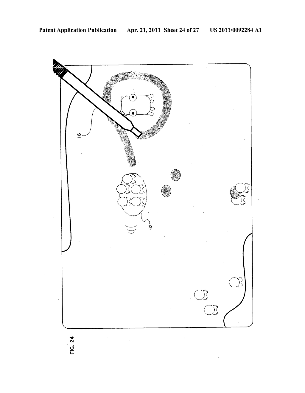 STORAGE MEDIUM HAVING GAME PROGRAM STORED THEREON AND GAME APPARATUS - diagram, schematic, and image 25