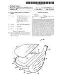 GOLF CLUB HEAD HAVING A COMPOSITE CROWN diagram and image