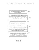 METHOD FOR DISPLAYING ACTIVITY INFORMATION ON A NAVIGATION DEVICE AND RELATED NAVIGATION DEVICE diagram and image