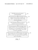 METHOD FOR DISPLAYING ACTIVITY INFORMATION ON A NAVIGATION DEVICE AND RELATED NAVIGATION DEVICE diagram and image