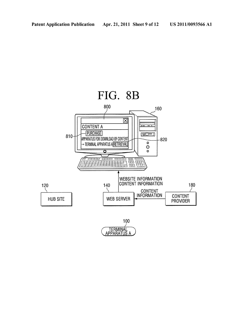 METHOD FOR PROVIDING CONTENT DOWNLOAD SERVICE AND TERMINAL APPARATUS APPLYING THE SAME - diagram, schematic, and image 10