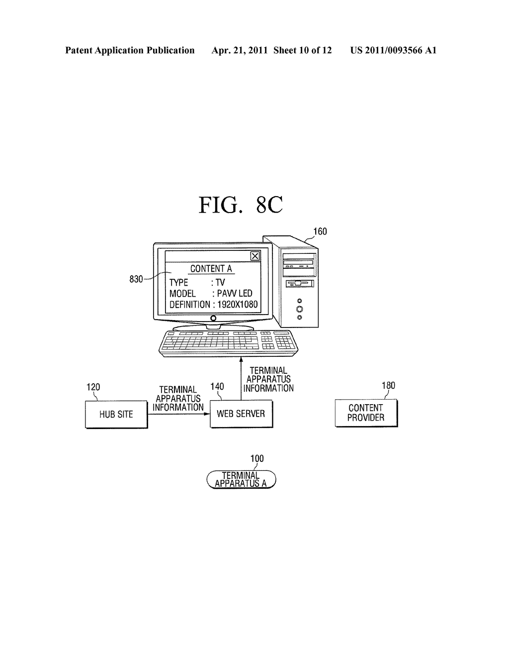 METHOD FOR PROVIDING CONTENT DOWNLOAD SERVICE AND TERMINAL APPARATUS APPLYING THE SAME - diagram, schematic, and image 11