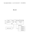 METHOD OF PROCESSING APPLICATION IN DIGITAL BROADCAST RECEIVER CONNECTED WITH INTERACTIVE NETWORK AND THE DIGITAL BROADCAST RECEIVER diagram and image