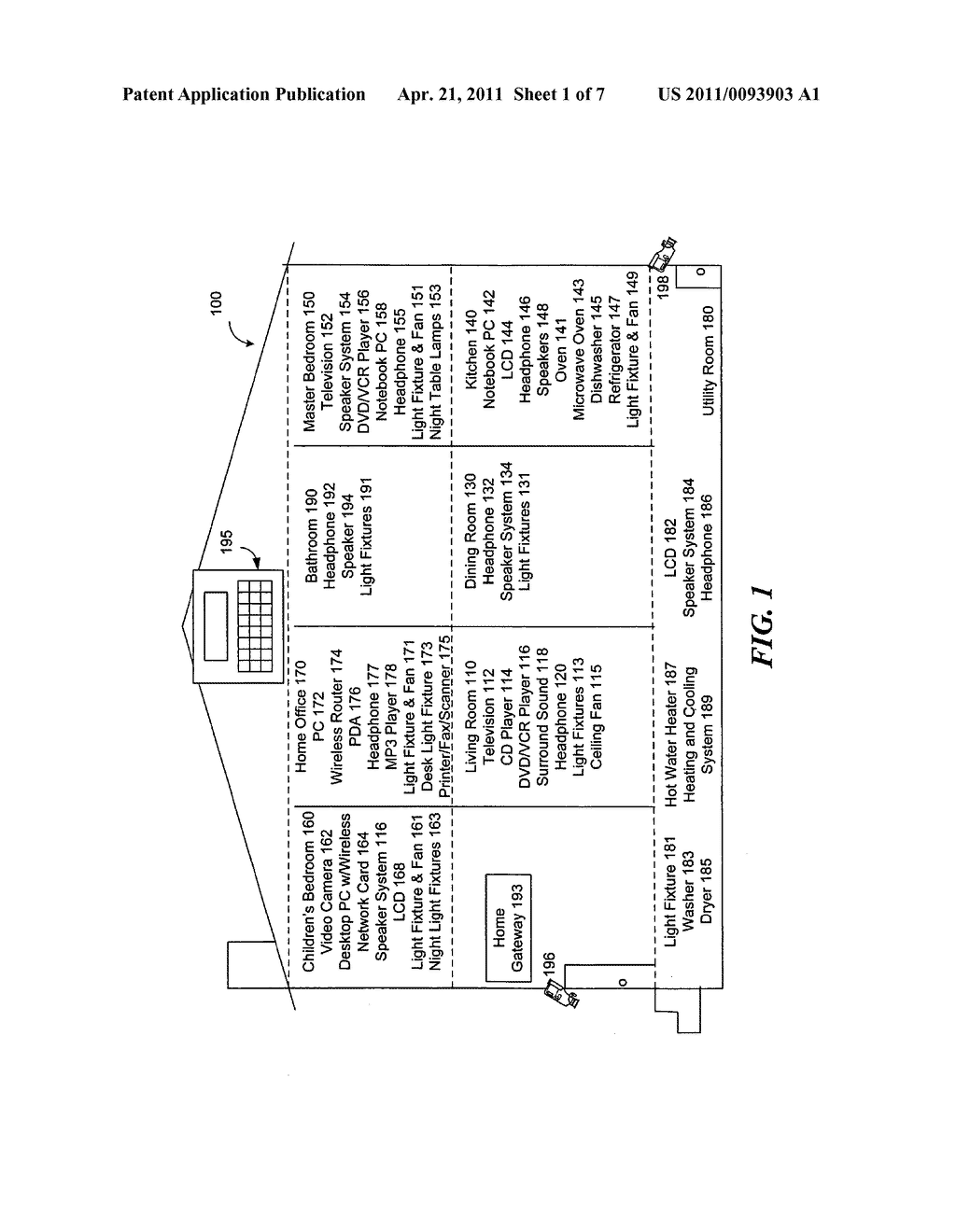SYSTEM AND METHOD FOR CONTROLLING HOME NETWORK DEVICES USING MULTICAST ENABLED REMOTE CONTROLS - diagram, schematic, and image 02