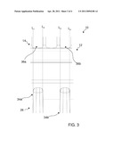 Shaving Cartridge Cap Having Flow Channels diagram and image