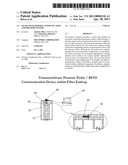 FILTER WITH MEMORY, COMMUNICATION AND PRESSURE SENSOR diagram and image