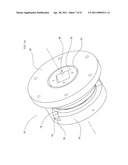 Hand brake torque input coupler and indicator diagram and image