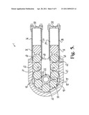 Ball and piston rotary actuator mechanism diagram and image