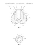 METHODS OF FORMING EARTH BORING ROTARY DRILL BITS INCLUDING BIT BODIES COMPRISING REINFORCED TITANIUM OR TITANIUM BASED ALLOY MATRIX MATERIALS diagram and image