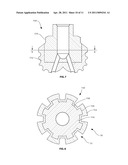 METHODS OF FORMING EARTH BORING ROTARY DRILL BITS INCLUDING BIT BODIES COMPRISING REINFORCED TITANIUM OR TITANIUM BASED ALLOY MATRIX MATERIALS diagram and image