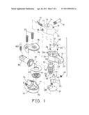 Pivot head ratchet wrench diagram and image