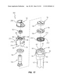 VALVE ASSEMBLY FOR A TWO HANDLE FAUCET diagram and image