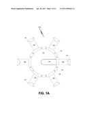 TIRE TRACTION DEVICE WITH GUIDED RADIAL TENSIONING ARMS diagram and image