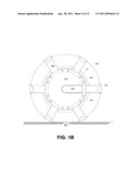 TIRE TRACTION DEVICE WITH GUIDED RADIAL TENSIONING ARMS diagram and image