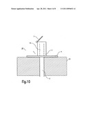 FINISH ELEMENT, CONSTRUCTION AND METHOD FOR A LIQUID-TIGHT SEALING OF A SURFACE diagram and image