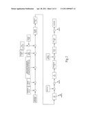 Method and apparatus for stretching segmented stretchable film and application of the segmented film to a moving web diagram and image