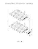 DOUBLE-SIDE-CONDUCTING FLEXIBLE-CIRCUIT FLAT CABLE WITH CLUSTER SECTION diagram and image