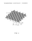 Low profile electrical interposer of woven structure and method of making same diagram and image