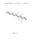 Low profile electrical interposer of woven structure and method of making same diagram and image