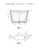 CONTAINER FOR MOLTEN METAL diagram and image