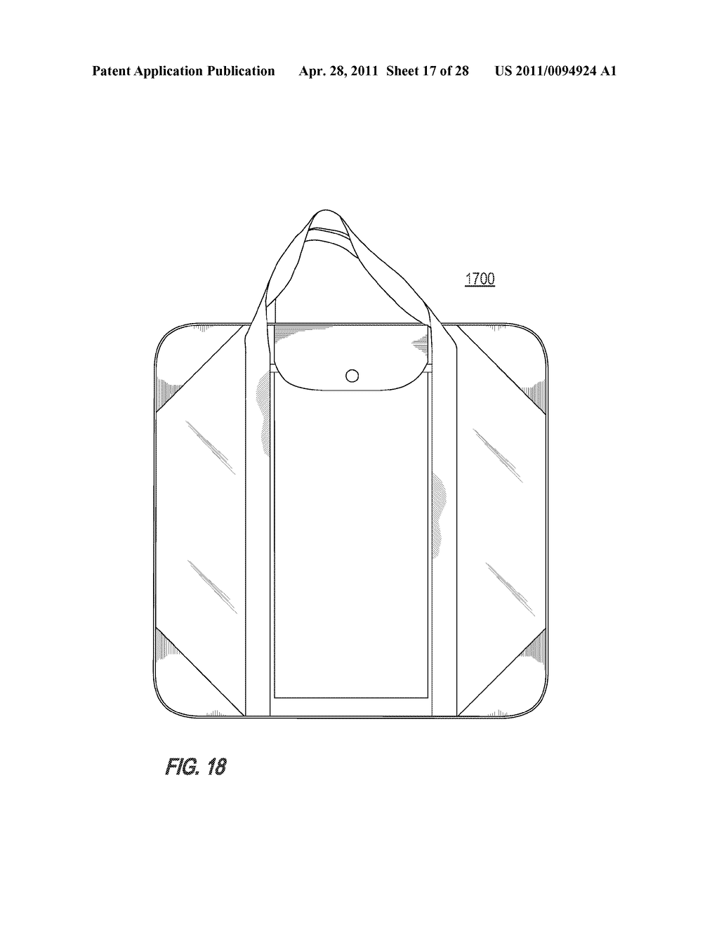 ENVIRONMENTALLY FRIENDLY TEXTILE SOFT GOODS RETAIL PACKAGING INCORPORATING VACUUM-SEALABLE BAGS REUSABLE BY CONSUMERS - diagram, schematic, and image 18