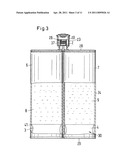 Cartridge with integrated closure cap diagram and image