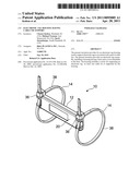 ELECTRONIC TAG HOUSING HAVING CABLE TIE SUPPORT diagram and image