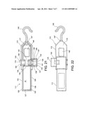 ELECTRONIC TAG HOUSING HAVING CABLE TIE SUPPORT diagram and image