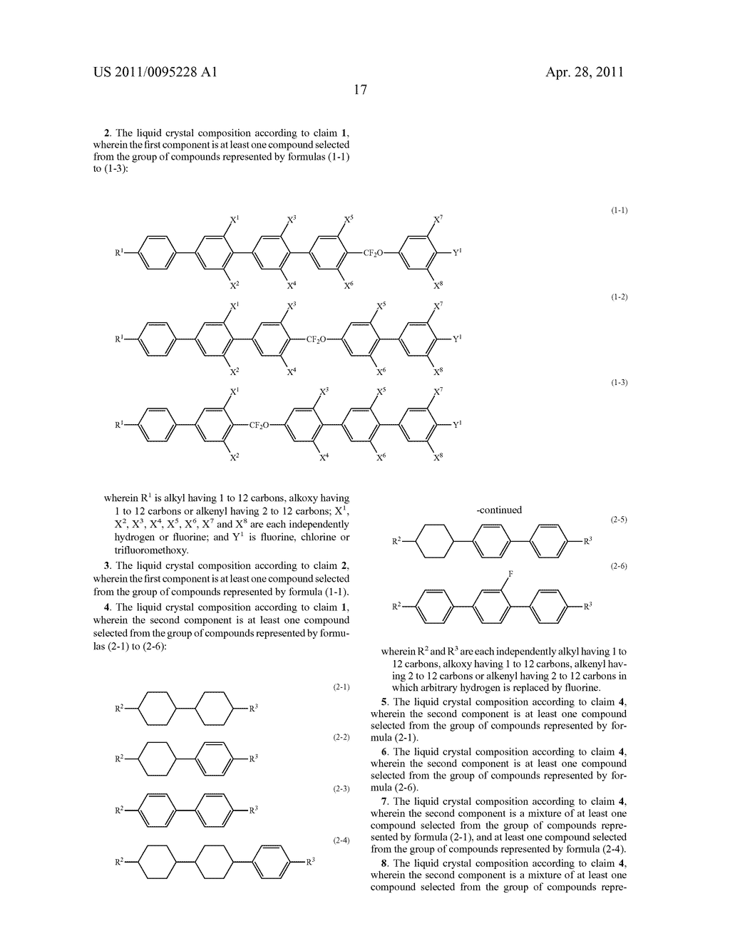 LIQUID CRYSTAL COMPOSITION AND LIQUID CRYSTAL DISPLAY DEVICE - diagram, schematic, and image 18