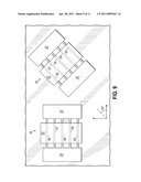 Nanowire Stress Sensors and Stress Sensor Integrated Circuits, Design Structures for a Stress Sensor Integrated Circuit, and Related Methods diagram and image