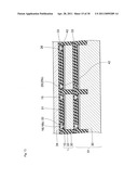 Laminated chips package, semiconductor substrate and method of manufacturing the laminated chips package diagram and image