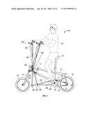 EXERCISE VEHICLE WITH ROD STEERING SYSTEM diagram and image